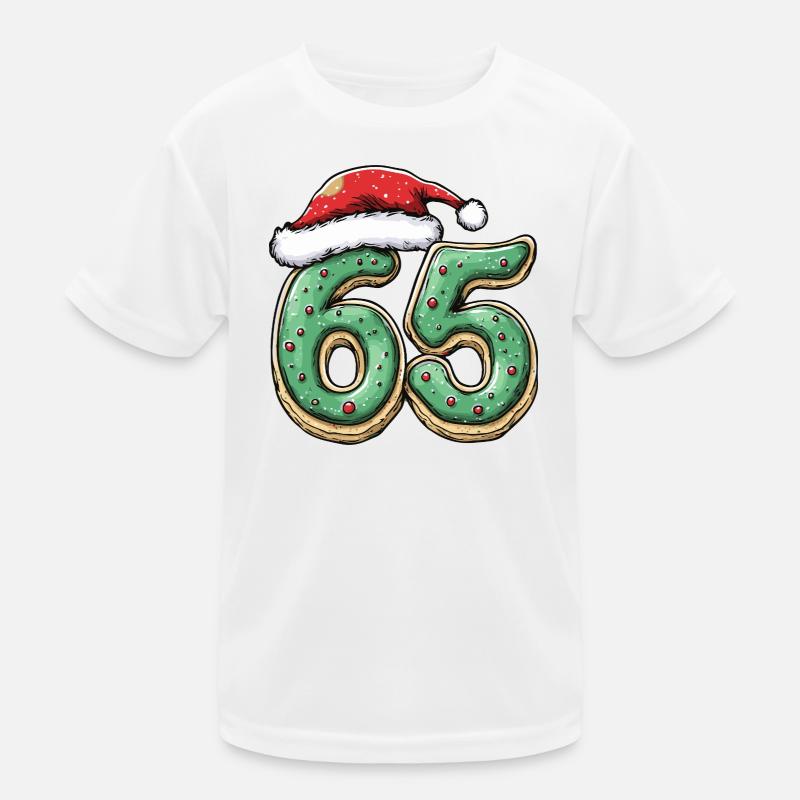 65 chiffres Cookie Noël T-shirt sport Enfant