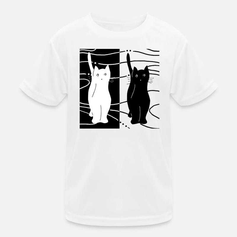 Chats T-shirt sport Enfant