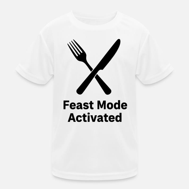 Feast Mode Activated Kids Functional T-Shirt
