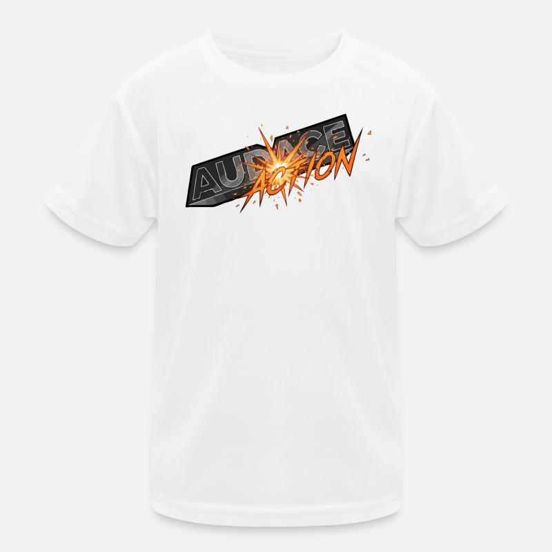 Audace et action Kinder Funktions-T-Shirt