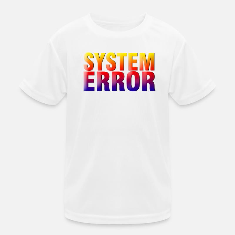 System Error Gradient Kids Functional T-Shirt