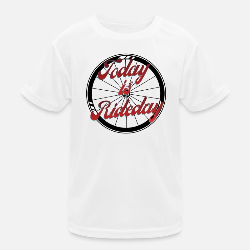 Today is Rideday Kinder Funktions-T-Shirt