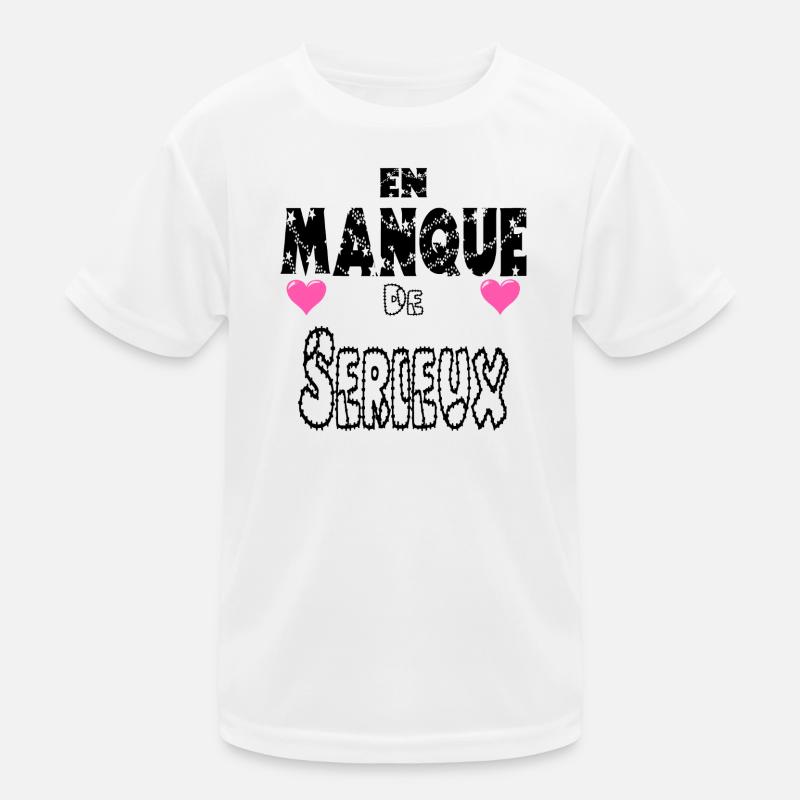 Mangelnde Ernsthaftigkeit Kinder Funktions-T-Shirt