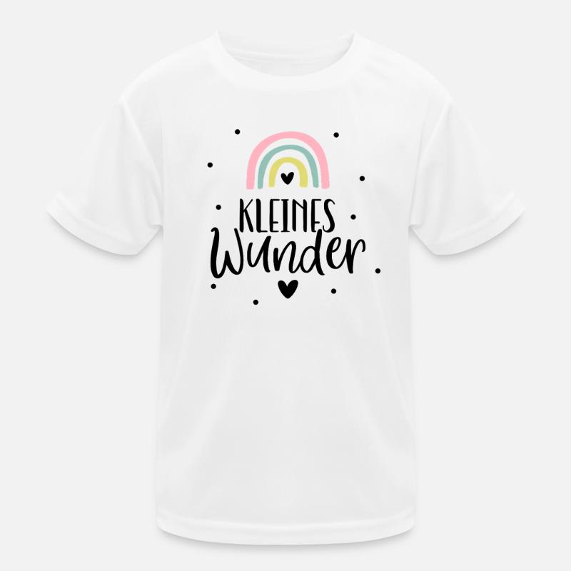 Petit miracle | Bébé 2026 | Arc-en-ciel | Naissance T-shirt sport Enfant