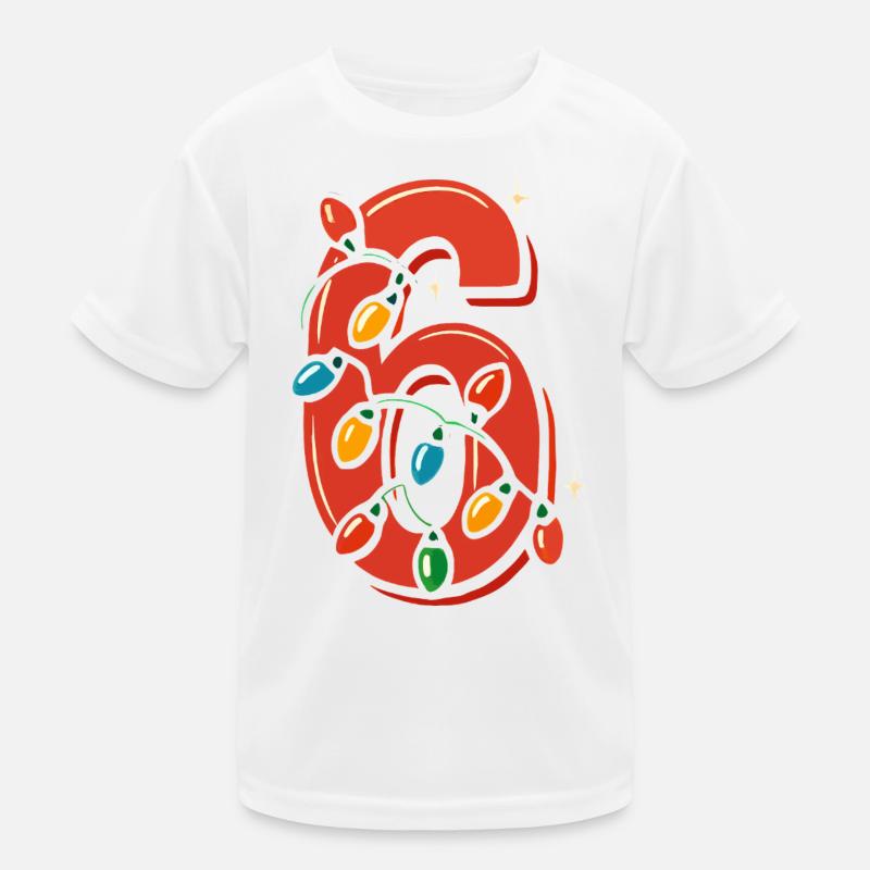 Fun 67 Numéro 6-7 6 7 Assorti Noël Six Vous T-shirt sport Enfant