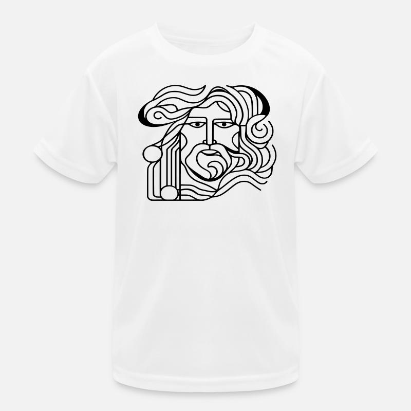 Antiker Mann. Kinder Funktions-T-Shirt