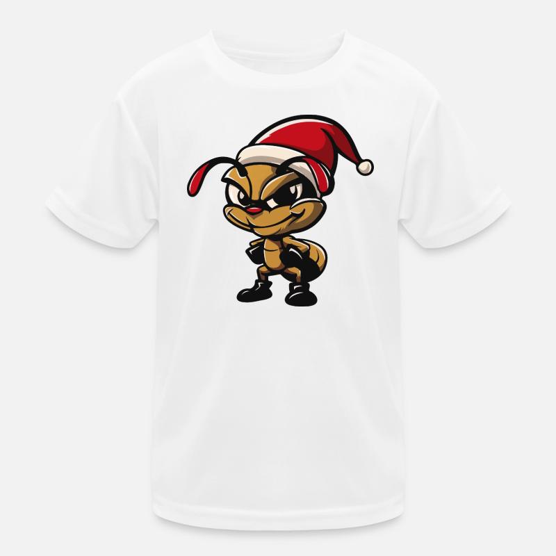 Fourmi Noël T-shirt sport Enfant