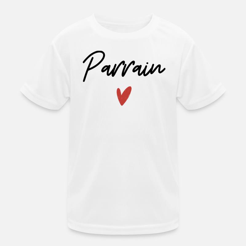 Pate Herz Geschenkidee Kinder Funktions-T-Shirt