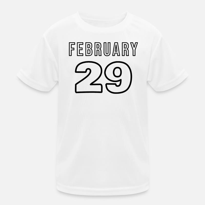 February 29 Kids Functional T-Shirt