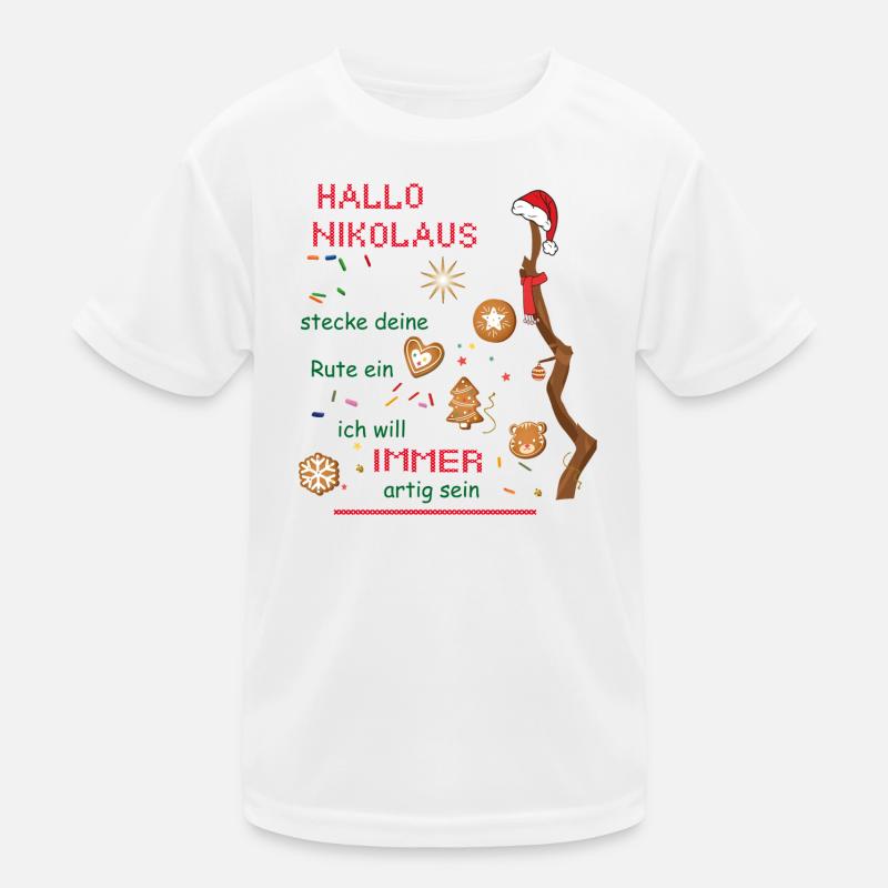 Hello St. Nicholas Kids Functional T-Shirt