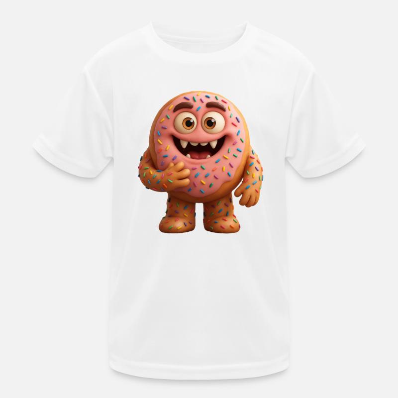 Donut Kinder Funktions-T-Shirt