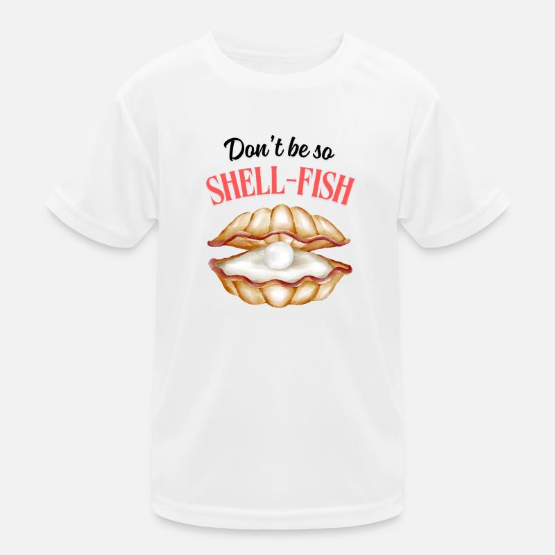Muschelperle Kinder Funktions-T-Shirt