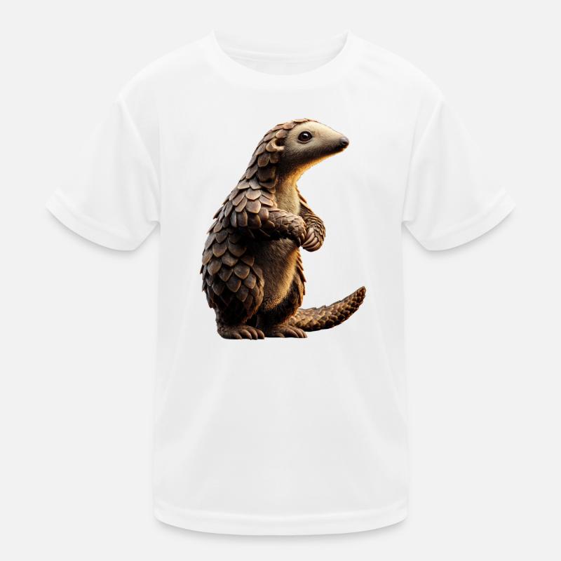 Pangolin Pangolin Pine Cone Pangolins Kids Functional T-Shirt