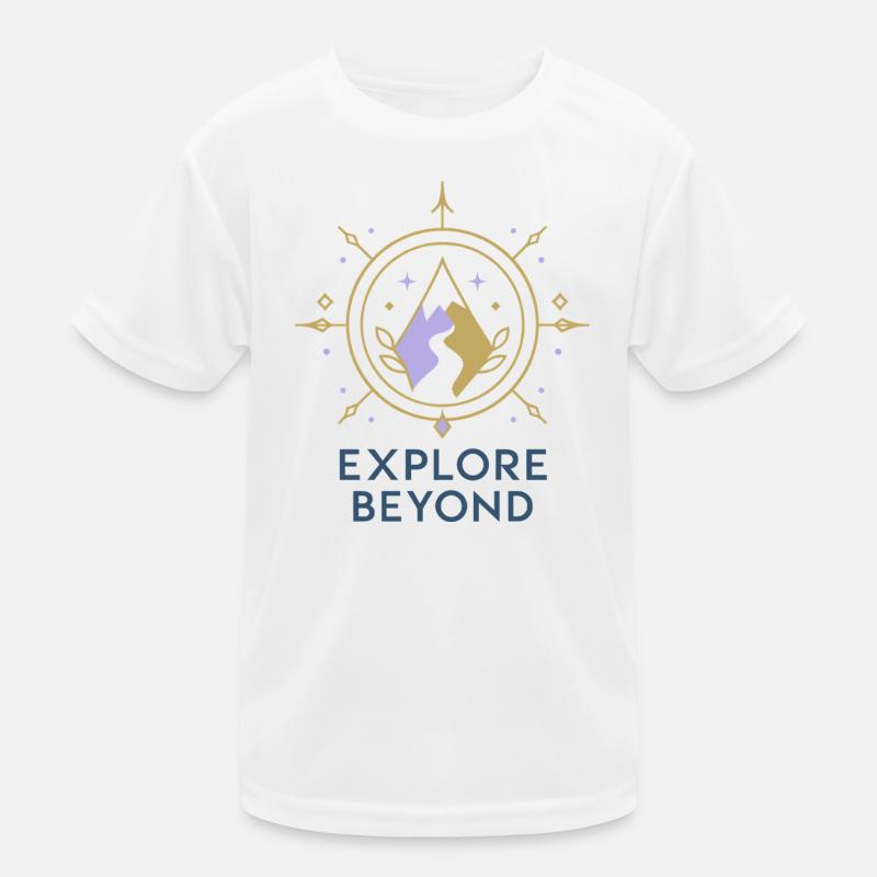 Explore Beyond Compass Kids Functional T-Shirt