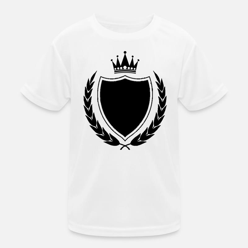 Wappen Crest Kinder Funktions-T-Shirt