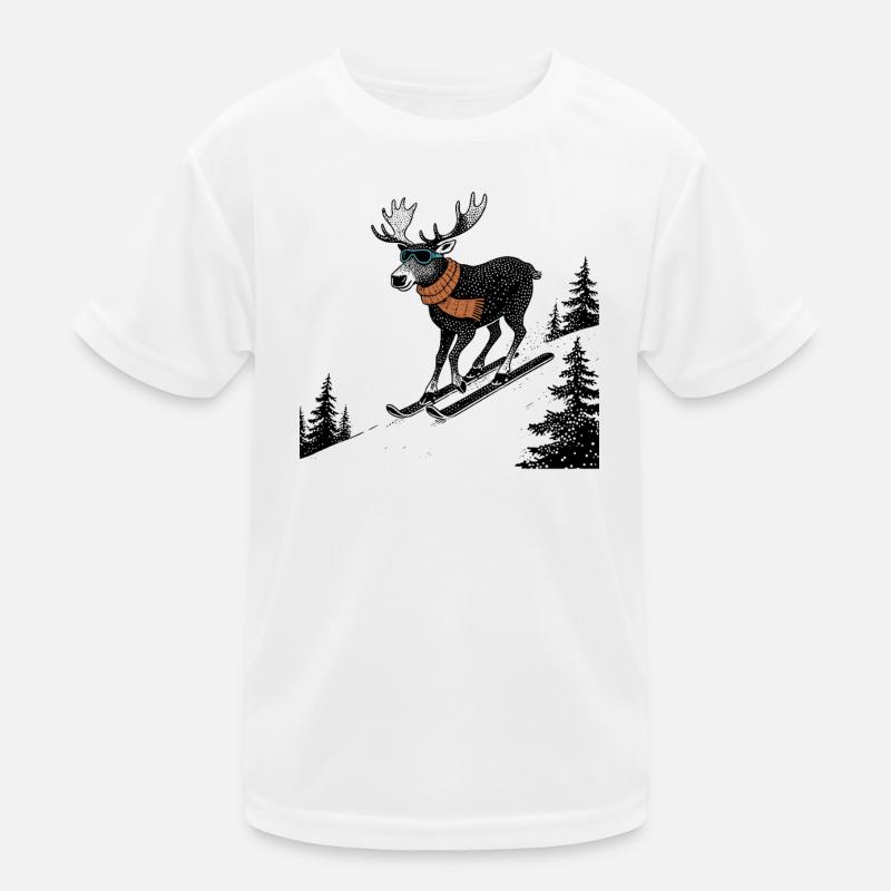 Pentes Moose T-shirt sport Enfant
