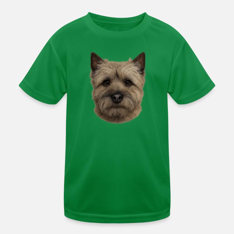 Terrier head Kids Functional T-Shirt
