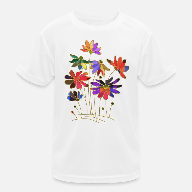 Fleur T-shirt sport Enfant