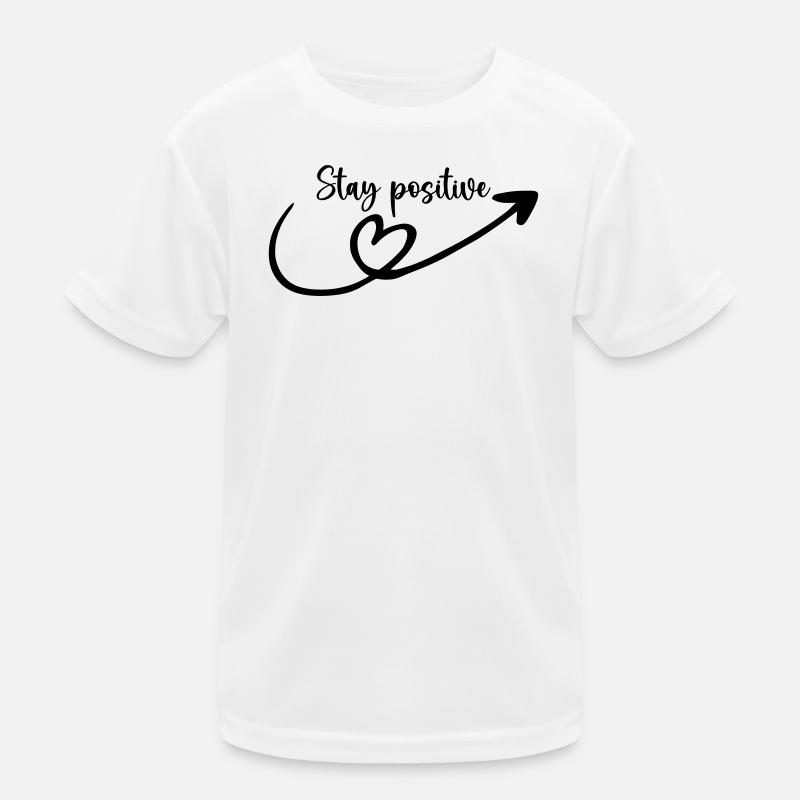 stay positiv Kinder Funktions-T-Shirt