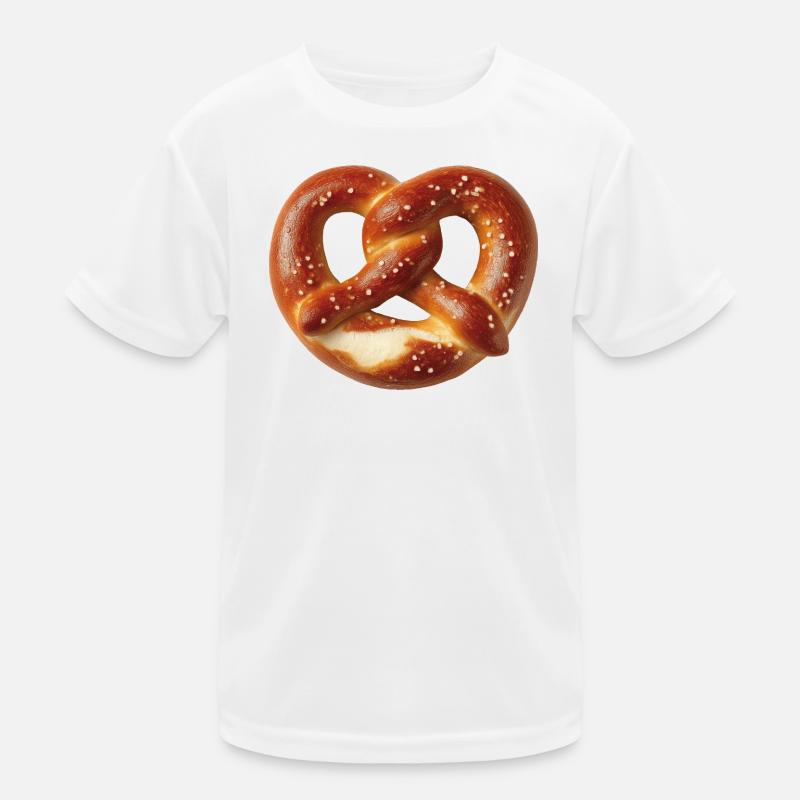 Brezel Kinder Funktions-T-Shirt