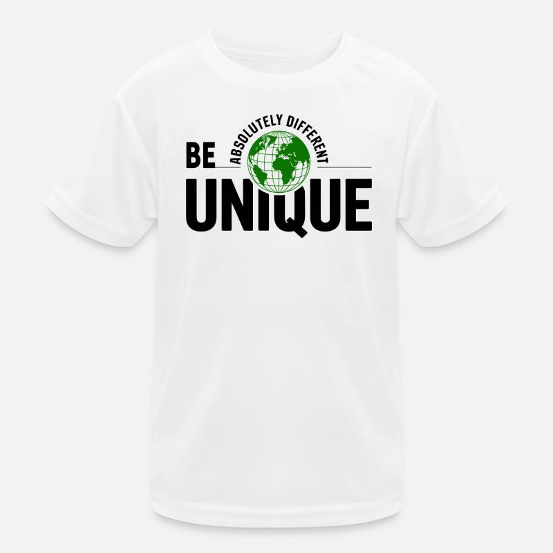 Unique Green Globe Kids Functional T-Shirt