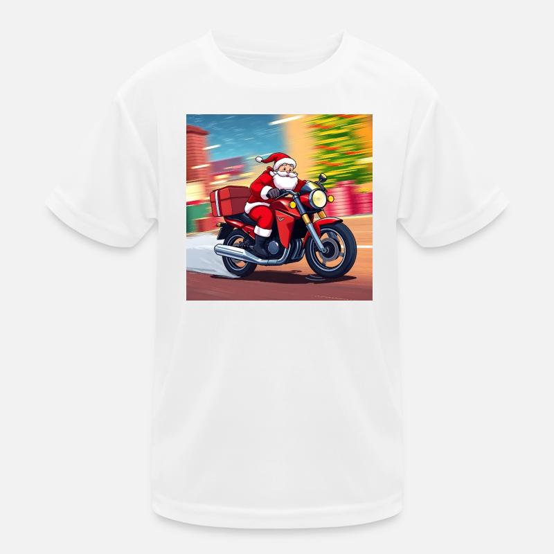 Le renne le plus rapide du Père Noël T-shirt sport Enfant