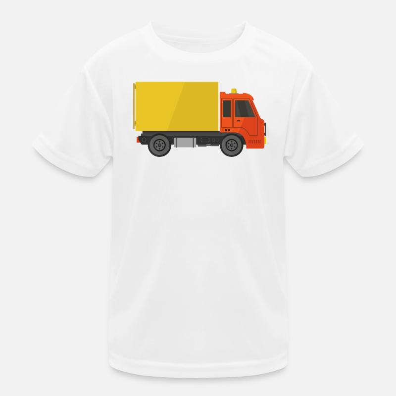 Lieferauto Kinder Funktions-T-Shirt
