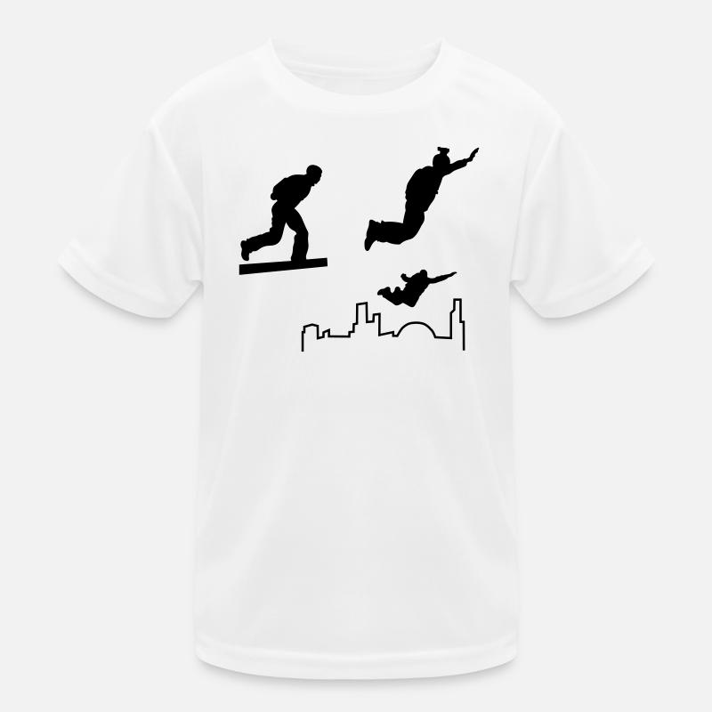 BASE jumping Kinder Funktions-T-Shirt