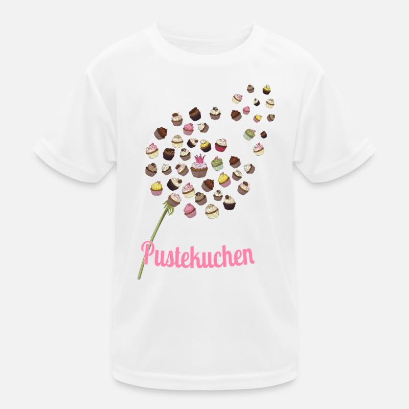 Pustekuchen – Lustiges Cupcake Design Kinder Funktions-T-Shirt