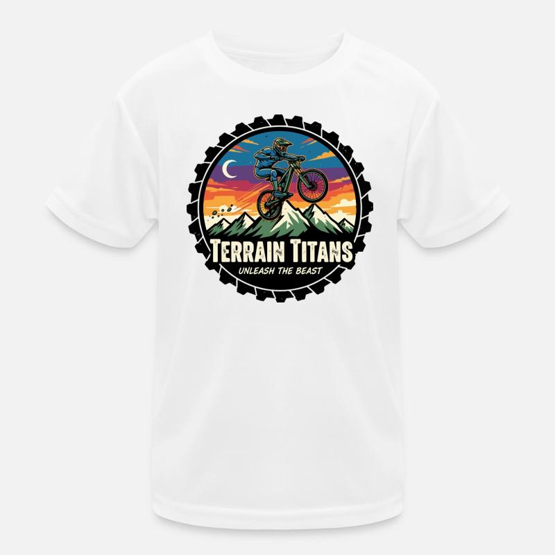 Terrain Titans MTB Unleashed Kids Functional T-Shirt