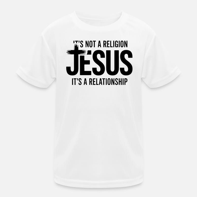 Jesus Christian Kinder Funktions-T-Shirt