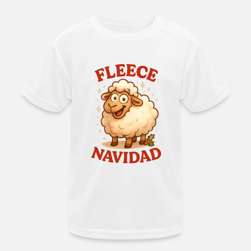 Fleece Navidad Kids Functional T-Shirt