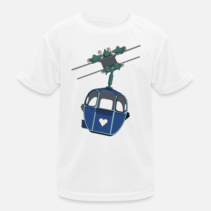 Gondole avec cœur T-shirt sport Enfant