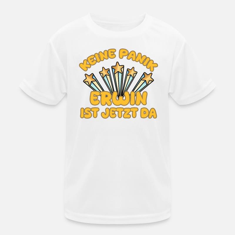 Vorname Erwin Kinder Funktions-T-Shirt