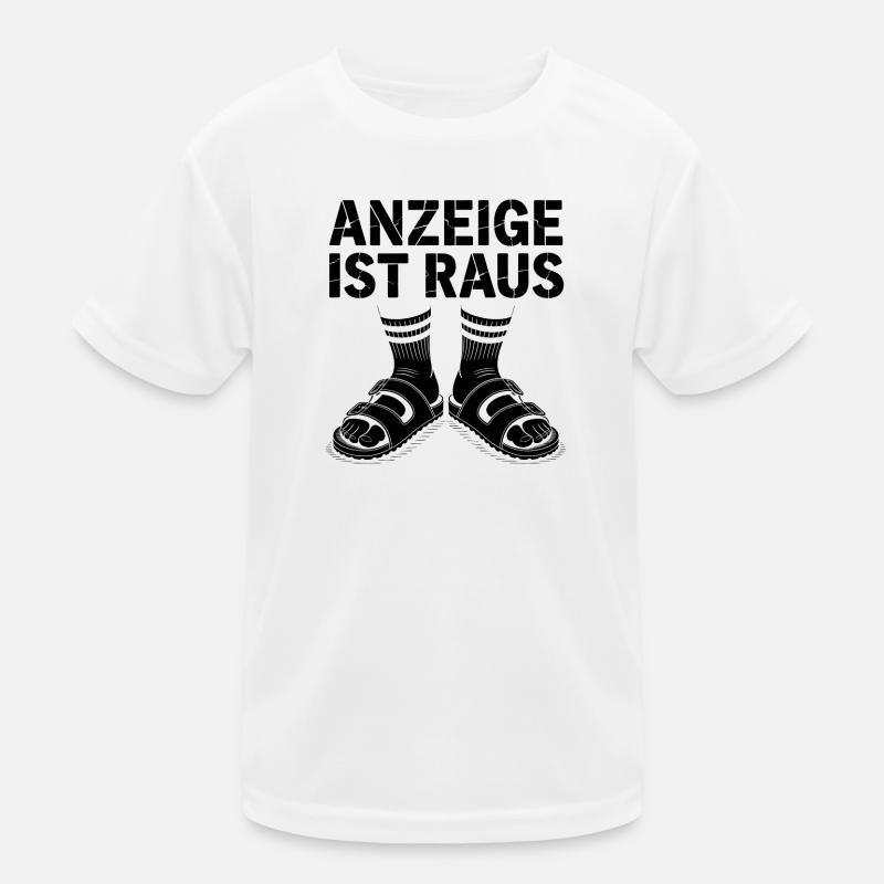 Ad Is Out - German Alman Memes Memeshirt Kids Functional T-Shirt