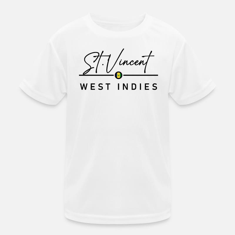 St. Vincent & Grenadines - West Indies - Caribbean Kids Functional T-Shirt