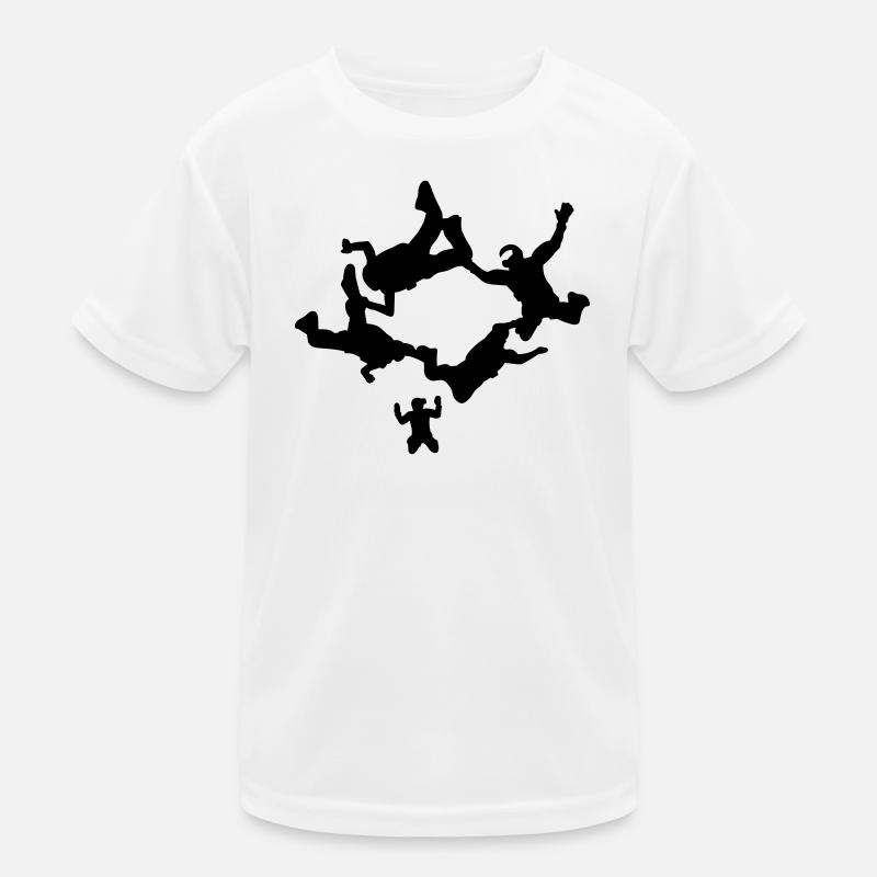 skydiving Kids Functional T-Shirt