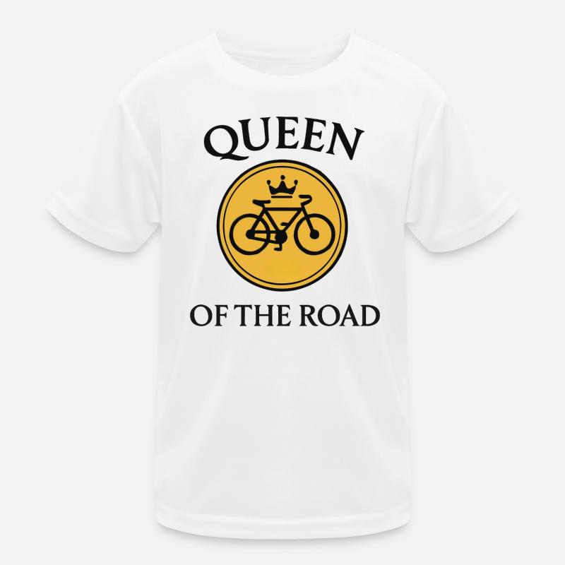 Bicycle Queen Kids Functional T-Shirt