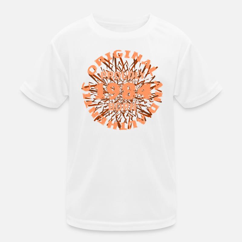 Pourcentage 1984 T-shirt sport Enfant