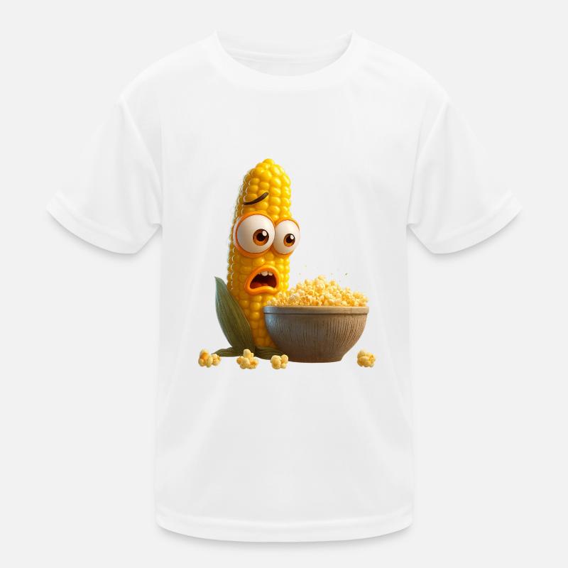 Maiskolben-Überraschung Kinder Funktions-T-Shirt