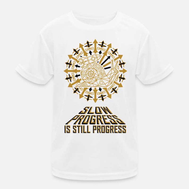 Escargot Fusée à Progrès Lent T-shirt sport Enfant