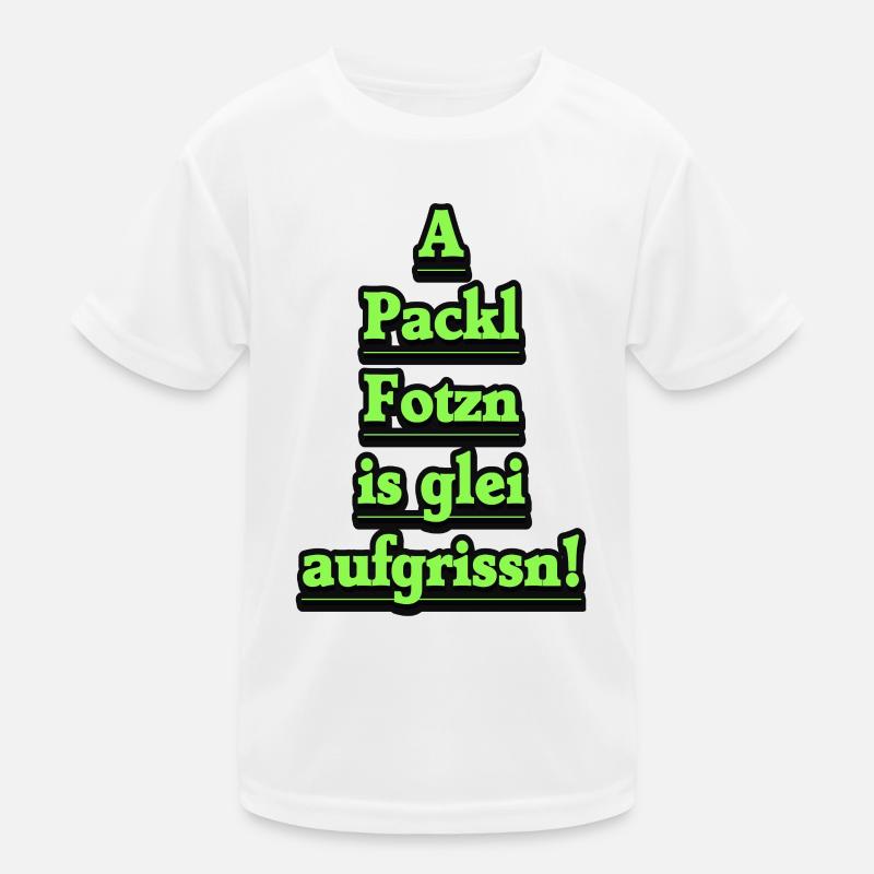 Narration néon dans un style rétro T-shirt sport Enfant