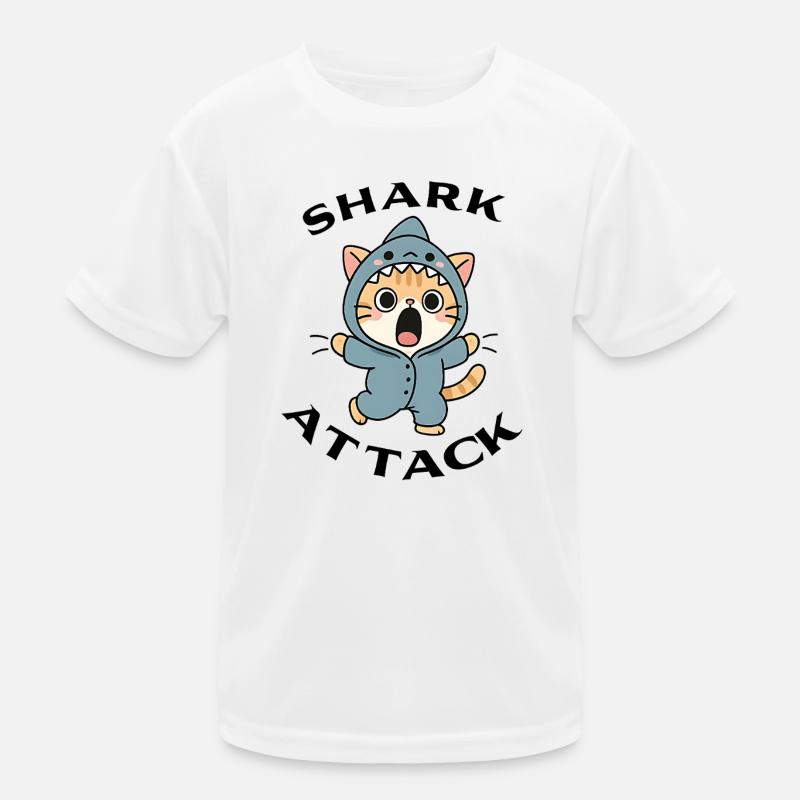 Shark Attack - Attaque de requin T-shirt sport Enfant