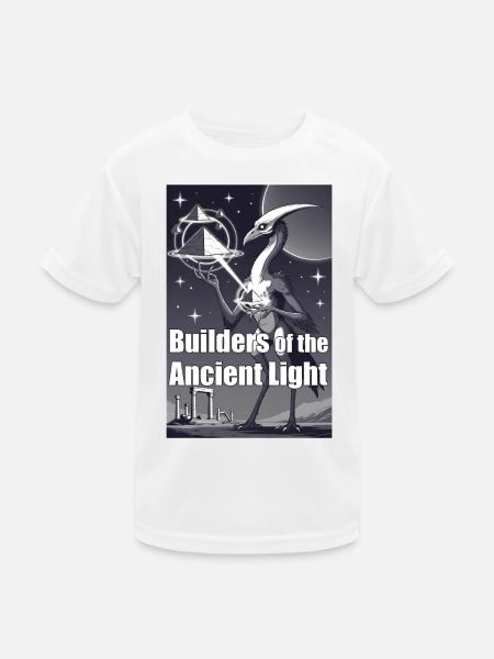 Builders of the Ancient Light - Kids Functional T-Shirt - white - Front