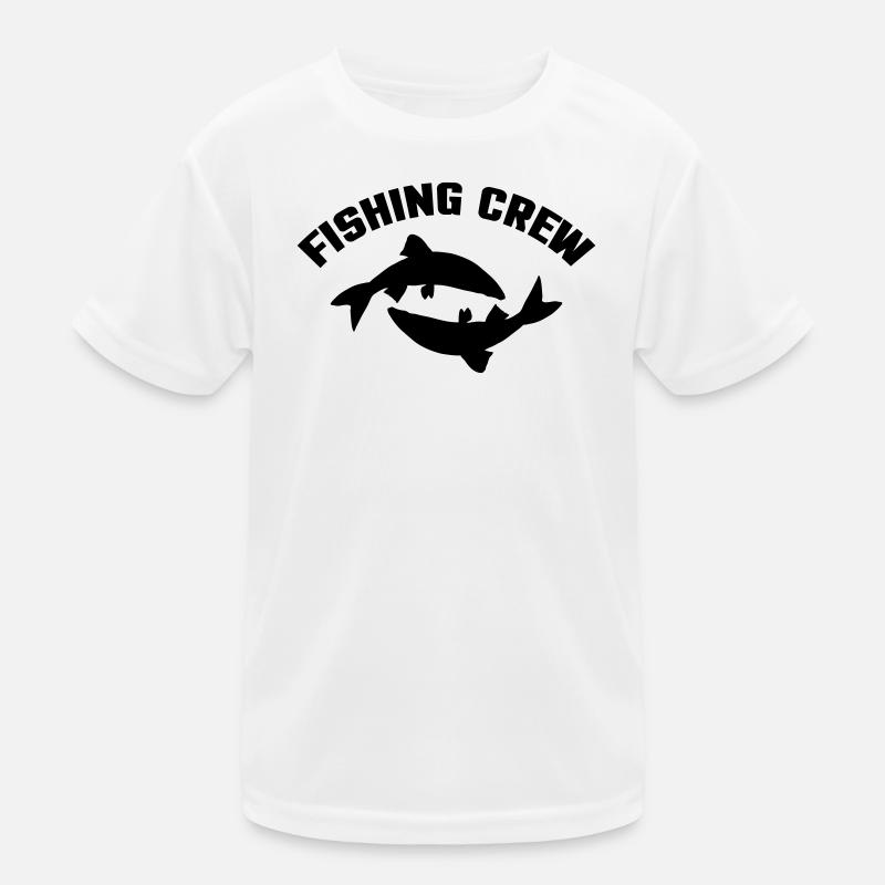 Équipage de pêche T-shirt sport Enfant
