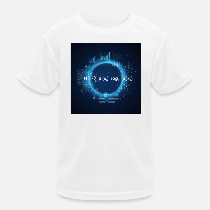 Équation de Claude Shannon T-shirt sport Enfant