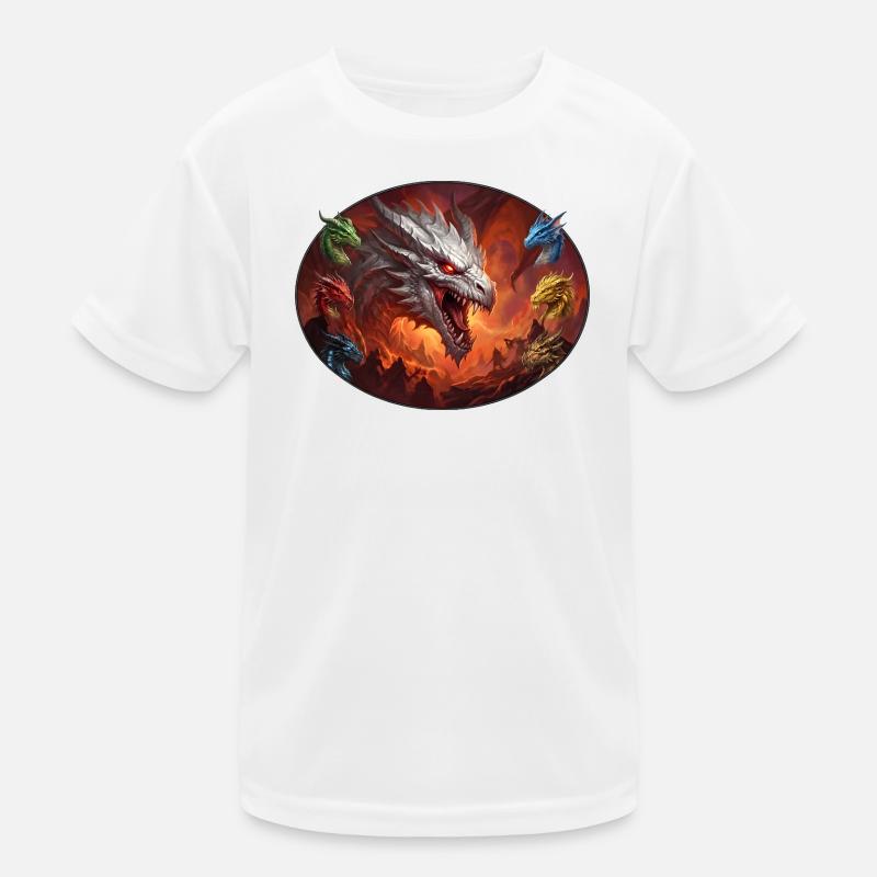WING OF FIRES LEGENDS FATHOM DARKSTALKER Kids Functional T-Shirt