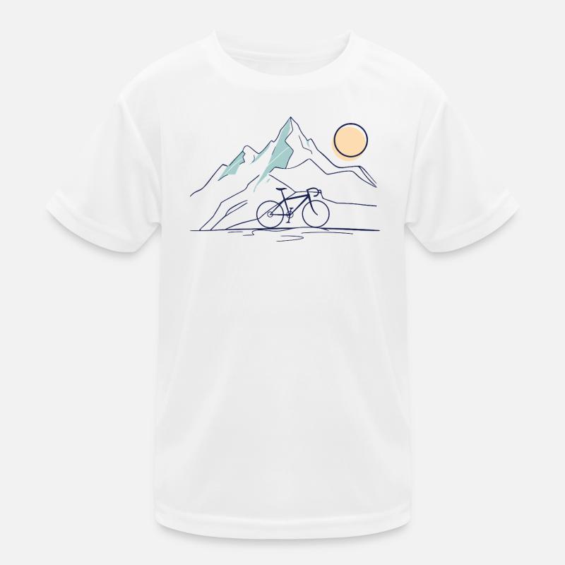 Mountain Ride Kinder Funktions-T-Shirt