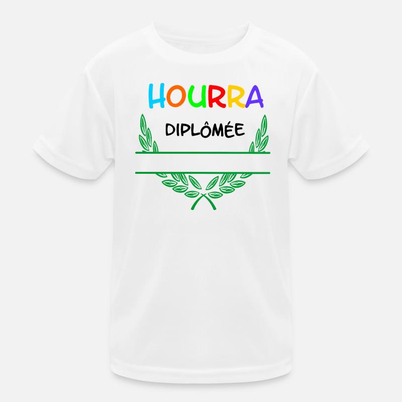 HOURRA Diplômée – Espace de noms T-shirt sport Enfant