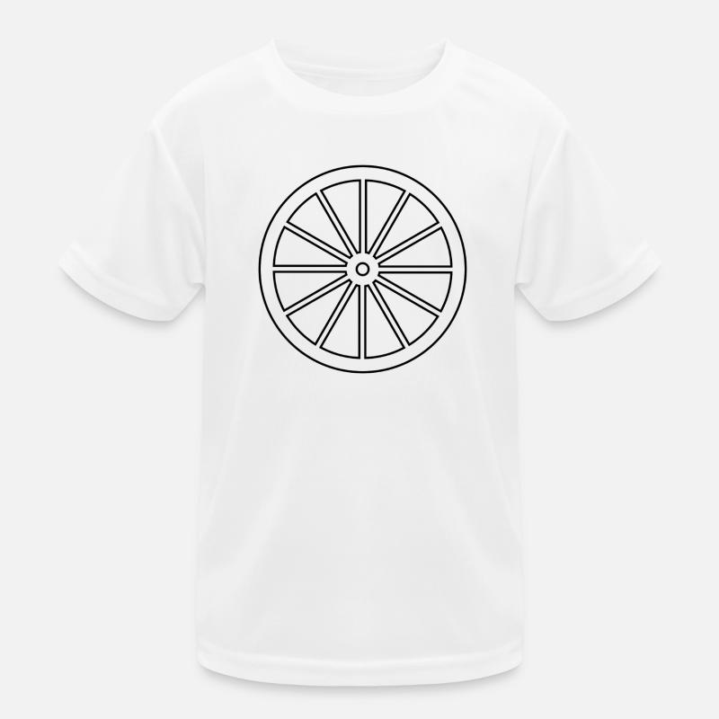 Wagon wheel Kids Functional T-Shirt
